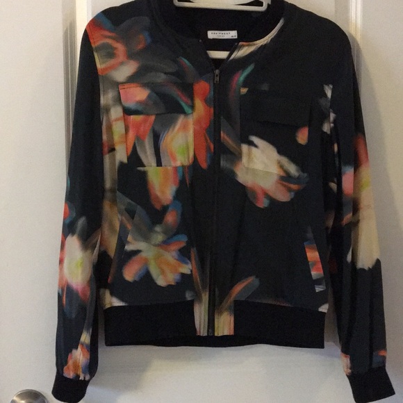 Equipment Jackets & Coats Equipment Silk Baseball Jacket Poshmark